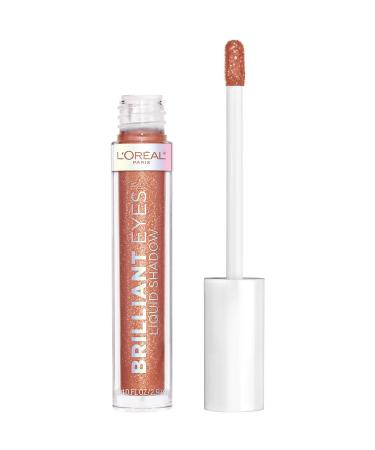 L'Or al Paris Brilliant Eyes Shimmer Liquid Eye Shadow Makeup  Bronze Light  0.1 oz. Bronze Light 0.1 Fl Oz (Pack of 1) - Buy Online on GoSupps.com