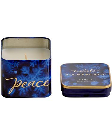 Natale Christmas HolidayGift Collection Peace Candle (25115PC)