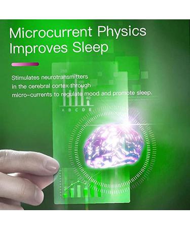 Micro-Current Hand-held Sleep Device Improve Physical Fitness Radio Wave Therapy USB Charging Easy to Carry Help You Fall Asleep Quickly (Green) yellow - Buy Online on GoSupps.com