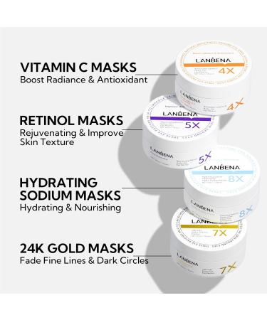 Vitamin C Under Eye Patches - 30 Pairs Anti-Aging Cooling Masks for Dark Circles Puffy Eyes Fine Lines & Wrinkles Hydrating with Caffeine & Niacinamide - Buy Online on GoSupps.com