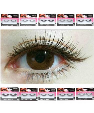 JUSTFOX 1 Aibor Pair Real Hair Eyelashes - Luxury False Eyelashes & Extensions Model 8 for Stunning Lashes Worldwide - Buy Online on GoSupps.com