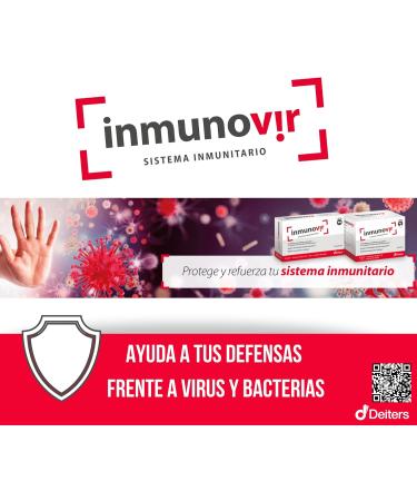  DEITERS DEITERS - Immunov!r Immune Defence Capsules to Increase Defences with Pure Vitamin C Natural Vitamin E Vitamin C and D Vitamins for the Immune System 30 Capsules - Buy Online on GoSupps.com