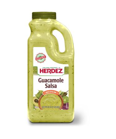 HERDEZ Guacamole Salsa, Medium, 32 oz. jug