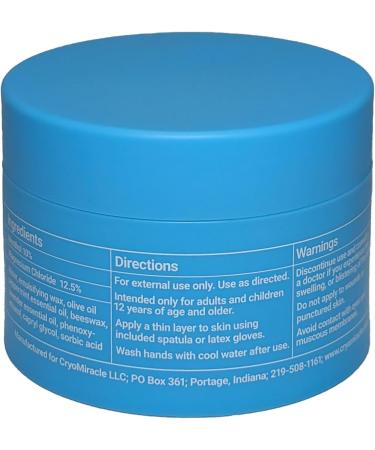 Menthol + Magnesium Cream - Cooling Relief for Sore Muscles | Fast International Shipping - Buy Online on GoSupps.com