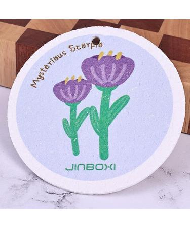 Cartoon Wood Pulp Dishwashing Sponge Cleaning Eraser Non-Stick Oil Scouring Tool Bathroom Supplies Pad Accessorie - Buy Online on GoSupps.com