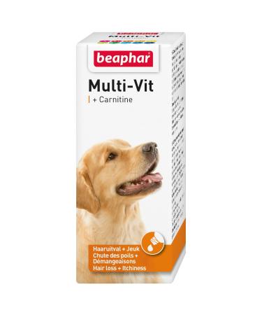 Beaphar 11429 Multi-VIT Dog with Carnitine 50 ML