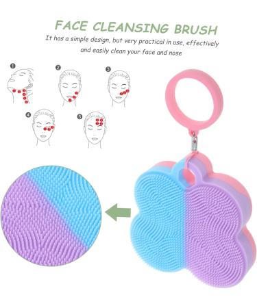 minkissy Facial Exfoliator Exfoliater Exfoliante Face Scrub Scrubber Face Exfoliating Brush Manual Facial Brush Face Exfoliator Silicone Brush for Face Clean Washbasin Sweat Pad Face Brush 7x7cm As Shown 1 - Buy Online on GoSupps.com