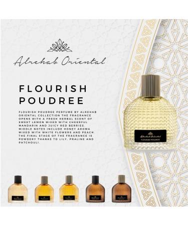 Flourish Poudree - Parfum Spray - Unisex - by Al-Rehab Oriental - 75ml(2.53 Fl Oz) - Buy Online on GoSupps.com