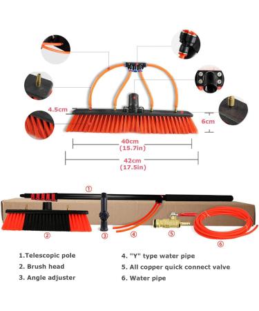 Window Cleaning Equipment Brushes Window Cleaning Brush Window Cleaning Pole Cleaner Kit Water/Hose Pole Cleaning Brush Equipment Extendable 3.6M -10.8M Outdoor Cleaning Tools Photovoltaic A 7.2M/23.6Ft - Buy Online on GoSupps.com