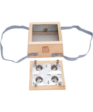 Buy Adjustable Temperature Moxibustion Box - Wooden Moxibustion Therapy Healing (4 Holes) | International Shipping - Buy Online on GoSupps.com