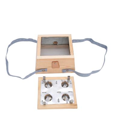 Wood Moxibusion Box Moxibusion Box Moxibusion Box Moxa Box adjustable temperature Moxibusion therapy healing moxa box bamboo moxibusion moxa burner heal box cushion (4 holes)
