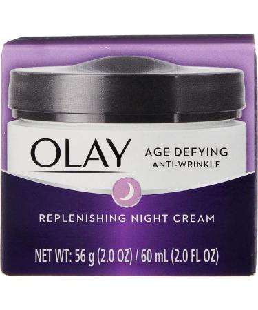 Olay Age Defying Anti-Wrinkle Night Cream 2 fl oz (60 ml)