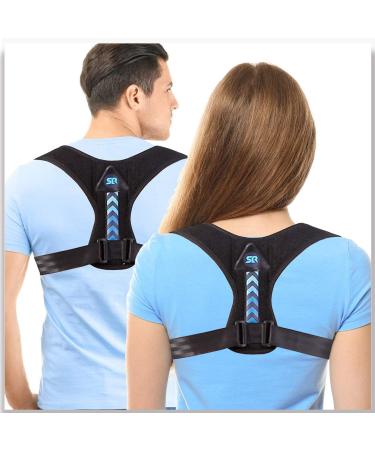 2022 Updated Version Posture Corrector For Men And Women- Adjustable Upper Back Brace For Clavicle Support and Providing Pain Relief From Neck, Back and Shoulder
