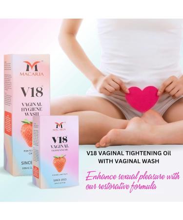 MACARIA V18 Vaginal Secure Oil & Wash | Best International Shipping for Feminine Care Products - Buy Online on GoSupps.com