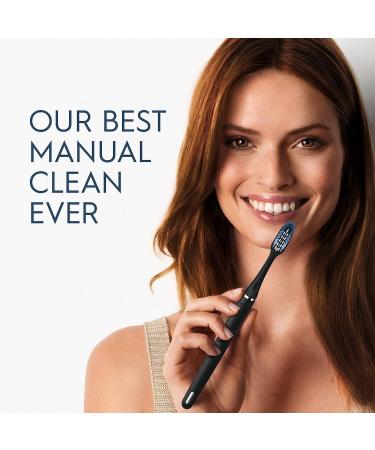 Buy Oral-B Clic Deluxe Starter Kit - Manual Toothbrush with 3 Brush Heads & Magnetic Mount - International Shipping Available - Buy Online on GoSupps.com