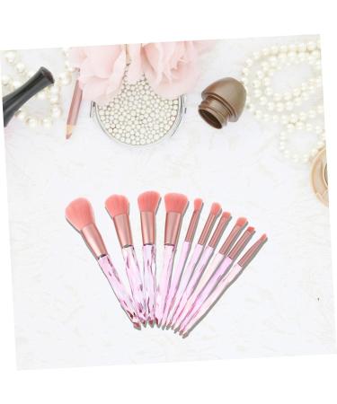 Buy Crystal Makeup Brush Set - Liquid & Powder Foundation Brush Nose Shadow Tool - Beauty Supply for Women - Pink 16.5x1.5cm - Fast International Shipping - Buy Online on GoSupps.com