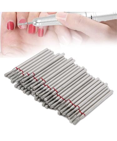 50pcs Carborundum Nail Drill Bits - Inverted Cone Shape Polishing & Grinding Heads for Nail Salon | International Shipping Available - Buy Online on GoSupps.com