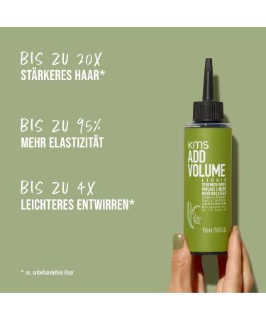  KMS KMS ADDVOLUME Firming Rinse-Off Liquid for fine to medium hair 20 times stronger more volume and strength vegan formula with upcycled rice silicone-free 500 ml - Buy Online on GoSupps.com