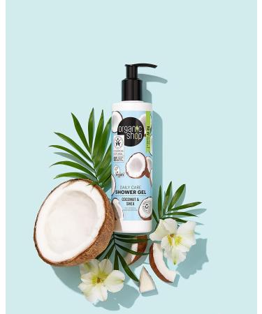 Organic Shop Daily Care Shower Gel Coconut and Shea (280ml) - Buy Online on GoSupps.com