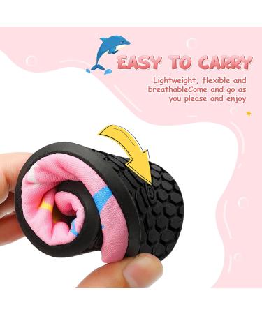 Sixspace Children s Bathing Shoes | Fast Drying Slipproof Aqua Shoes for Girls & Toddlers | Light Pink Beach & Pool Shoes | EU Size 29 - Buy Online on GoSupps.com