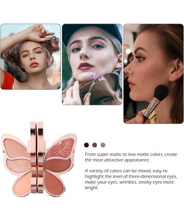 MUSISALY 1pc Eyeshadow Palette Sequin Eyeshadow Eye Shadow Multi-functional Girl Cosmetics Eye Beauty Makeup Accessory Useful Foundation Woman Eyeshadow Pallet Cheek Blusher Cosmetic Supply 1 count (Pack of 1) As Shown 1 - Buy Online on GoSupps.com