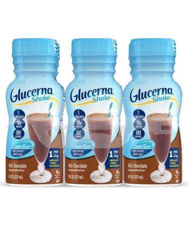 Glucerna Rich Chocolate Shake - 24/8 oz. - Buy Online on GoSupps.com