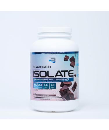 Believe Supplements Protein Powder -Publicly 3rd Party Tested Whey Protein Powder for Muscle Growth Strength & Recovery Easily Mixable for Shakes Smoothies and Baked Goods Rich & Creamy Taste (25 scoop Dark Chocolate) Dark Chocolate 25 scoop - Buy Online on GoSupps.com