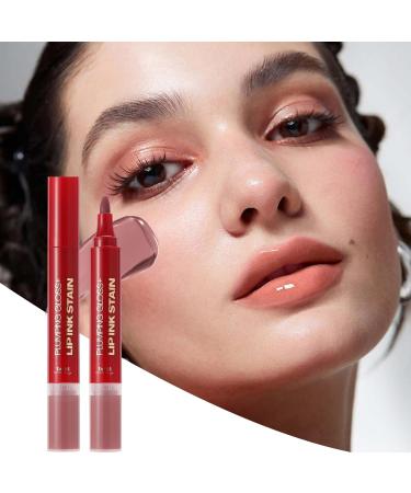  Generisch Combined lip oil and lipstick set - Glossy colored oil with a plumping effect for women girls and friends - Buy Online on GoSupps.com