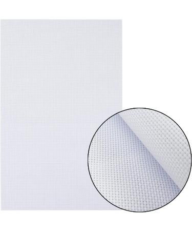 Similane 14 Count White Aida Cloth - 6 Pieces, 12x18 Inch - Cross Stitch Fabric - Buy Online on GoSupps.com