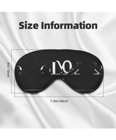 Love Gymnastics Print Unisex Eye Mask | Soft Light-Blocking Sleep Mask - Perfect for Travel & Relaxation - Buy Online on GoSupps.com