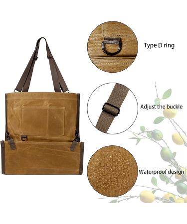 Harvest Fruit Picking Bag Adjustable Collecting Apron Bags Solid Canvas Picking Pouch for Storing Mother Grandmother Wood.l - Buy Online on GoSupps.com