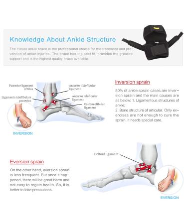 Breathable Adjustable Compression Ankle Brace | Support for Sprains Achilles Tendonitis & Plantar Fasciitis - International Shipping Available - Buy Online on GoSupps.com