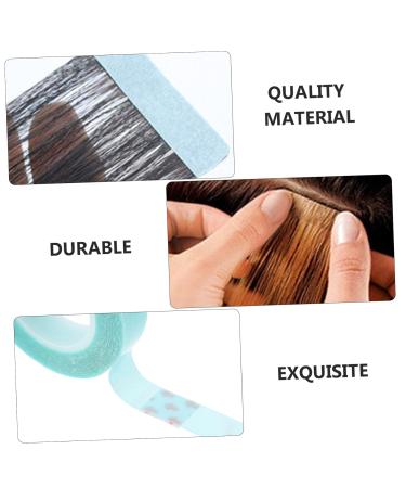 Angoily 4 Rolls Wig Double Sided Tape Waterproof Tape Lace Front Hair System Tape Hair Extension Adhesive Strips Water Proof Tape Adhesive Double Sided Tape Blue Stickers Pu Paper Wig Glue - Buy Online on GoSupps.com