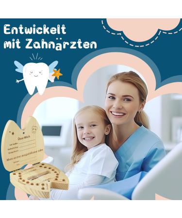 Victer Tooth Fairy Coins & Personalized Milk Tooth Box Set - 10 Goldtaler & 1 Custom Tooth Box | Perfect Tooth Fairy Gifts for Kids - Buy Online on GoSupps.com