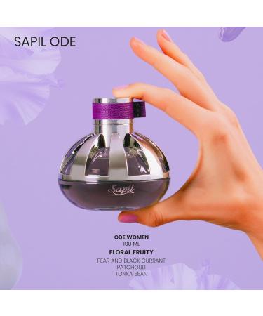 Sapil Ode Perfume for Women - Long-lasting Dubai Perfume EDP Spray - Fruity Floral Gourmand Scent - 3.4 Oz (100 ml) - Arabic Cologne for Women - Ideal Daily Wear Fragrance Modern - Buy Online on GoSupps.com