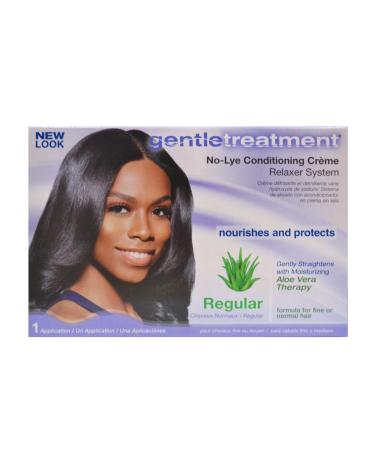 Relaxer Regular No-Lye Kit by Gentle Treatment
