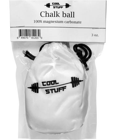 CoolStuff Traction Hand Grip - Gym Chalk Powder Ball Sock with Protective Bag for Gymnastics, Crossfit, Weightlifting, Rock Climbing - Buy Online on GoSupps.com