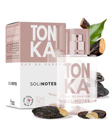 SOLINOTES Tonka Perfume for Women - Eau De Parfum | Delicate Floral and Soothing Scent - Made in France - Vegan - 1.7 fl.oz