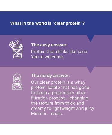 Oath Nutrition Clear Whey Isolate Protein Powder Blue Razz Coconut 20g Complete Protein per Serving No Added Sugar Grass-Fed 18 Servings - Buy Online on GoSupps.com