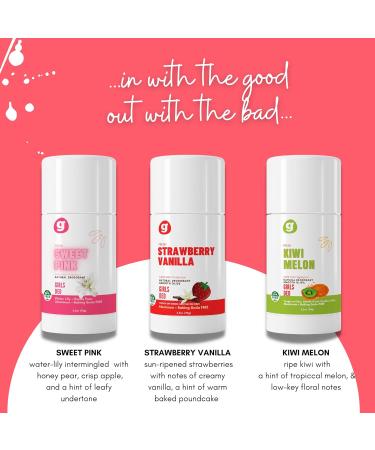 Grownish Deodorant for Kids 8 and Up - 3-Pack of Fresh Scents for Girls - Aluminum-Free & Natural Ingredients - Underarm Protection for Kids and Teens - Assorted Scents - Buy Online on GoSupps.com
