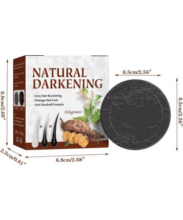 Organic Gray Reverse Shampoo Bar Solid Shampoo Bar Hair Coloring Shampoo Shampoo Bar for Hair Growth and Hair Damage Repair - Buy Online on GoSupps.com
