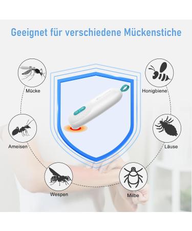 Mycarbon Insect Bitter Healer - Chemical-Free Electric Mosquito Bite Relief for Itching Pain & Swelling - Compact & Portable Solution - Buy Online on GoSupps.com