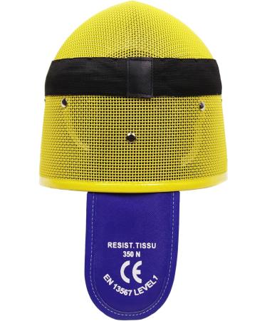 LEONARK Fencing Epee Mask Hema Helmet CE 350N Certified - Yellow X-Small - Buy Online on GoSupps.com