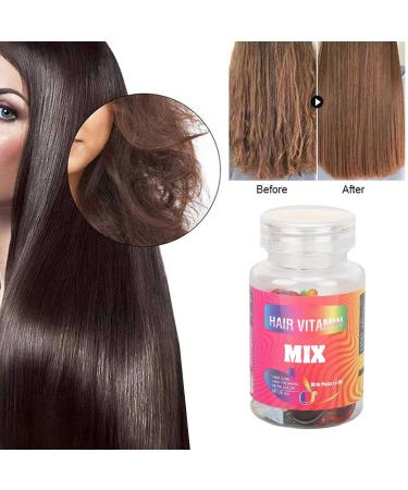 Dioche 30pcs Hair Care Essential Oil Capsule | Moisturizing, Repair & Maintenance | 7 Colors Mixed Hair Oil Serum Capsule for Women and Men - Buy Online on GoSupps.com