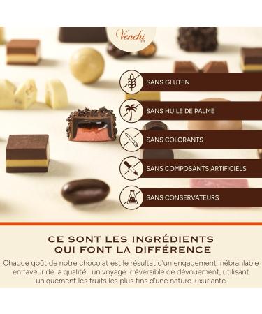 Venchi - Mini Livre en M tal Florence avec Chocolats Cremino Assortis 172 g - Id e Cadeau - Sans Gluten - Buy Online on GoSupps.com