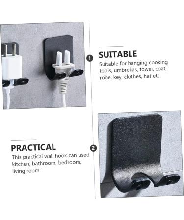 Zerodeko Razor Hook Holder | Punch-Free Adhesive Shaver Rack | Self-Adhesive Space-Saving Power Supply Solution - Buy Online on GoSupps.com