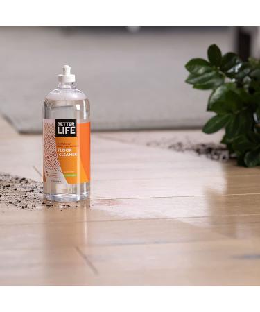 Better Life Natural Floor Cleaner - Citrus Mint, 32 Fl Oz | Eco-Friendly & Effective - Buy Online on GoSupps.com
