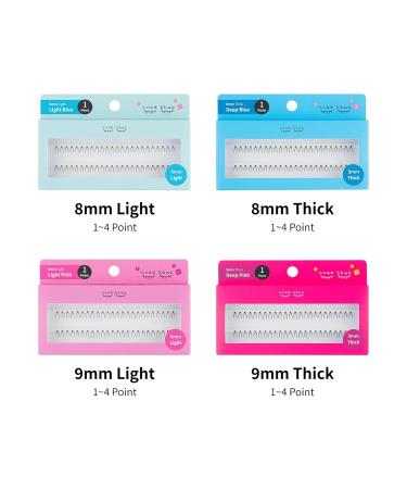 CCAMBBAK Original Light/Thick Eyelashes - Premium Quality Under Black 1 Point - International Shipping Available - Buy Online on GoSupps.com