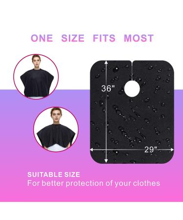 izzycka Hair Coloring Dye Cape - Waterproof Nylon Salon Smock with Snap Closure - Buy Online on GoSupps.com
