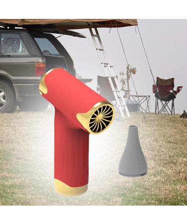 Luwecf Hair Dryer Hairdryer for Women Men Portable Hairdryer Cordless Hair Dryer for Festival Red - Buy Online on GoSupps.com